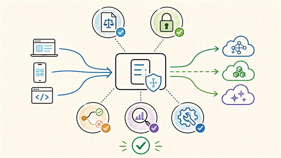 Open-source LLM proxy evaluation forge with ten evidence categories and a production gate
